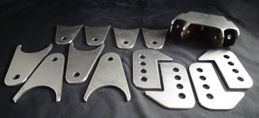 Triangulated 4Link bracket set