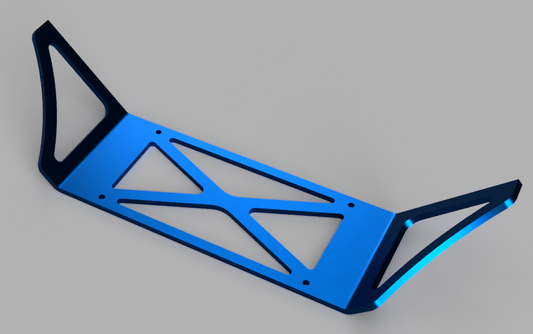 Winged compressor mount